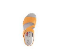 Sandal met riempjes oranje