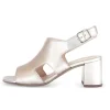 Sandal met riempjes rose