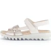 Sandal met riempjes rose