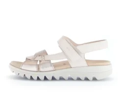Sandal met riempjes rose