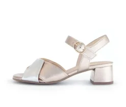 Sandal met riempjes rose