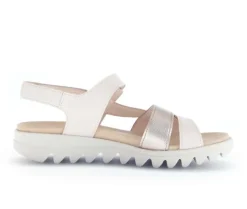 Sandal met riempjes rose