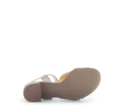 Sandal met riempjes rose