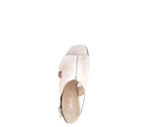Sandal met riempjes rose