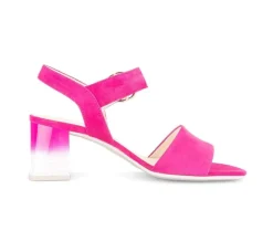 Sandal met riempjes roze