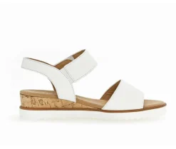 Sandal met riempjes wit