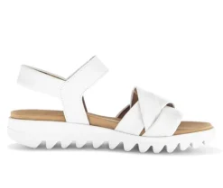Sandal met riempjes wit