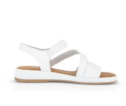 Sandal met riempjes wit
