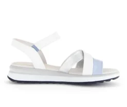 Sandal met riempjes wit