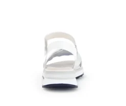 Sandal met riempjes wit
