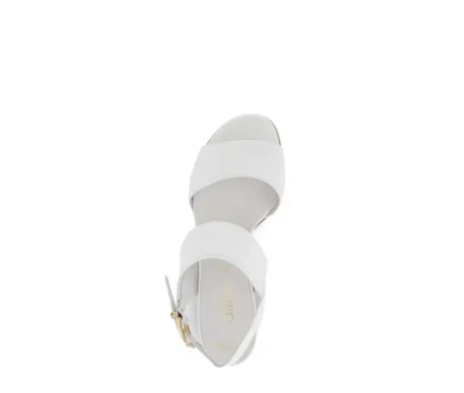 Sandal met riempjes wit