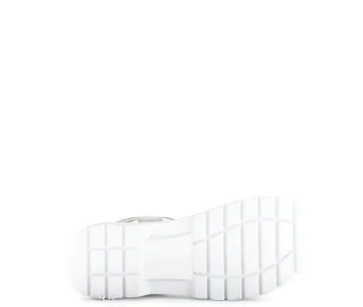 Sandal met riempjes zilver