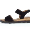 Sandal met riempjes zwart