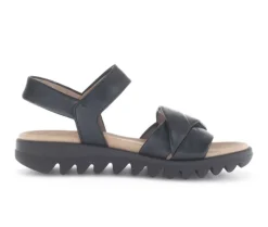 Sandal met riempjes zwart