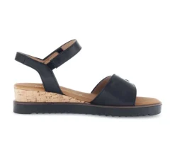 Sandal met riempjes zwart
