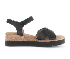 Sandal met riempjes zwart