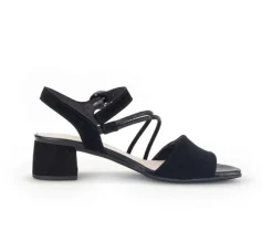 Sandal met riempjes zwart