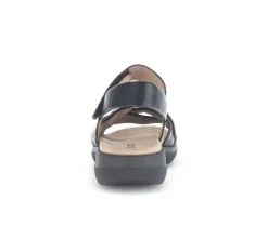 Sandal met riempjes zwart