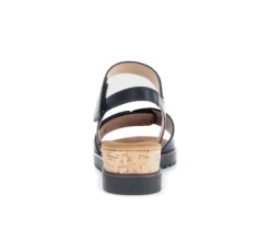 Sandal met riempjes zwart