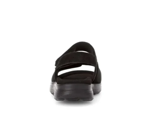 Sandal met riempjes zwart