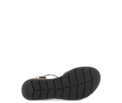 Sandal met riempjes zwart