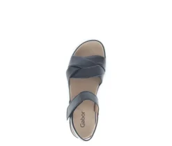 Sandal met riempjes zwart