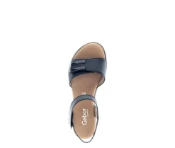 Sandal met riempjes zwart