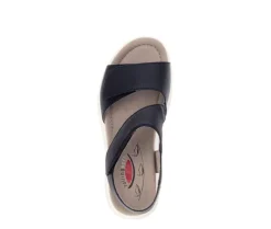 Sandal met riempjes zwart