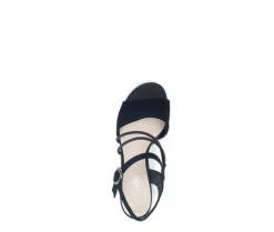 Sandal met riempjes zwart