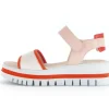 Sandale met plateauzool multicolour