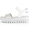 Sandale met plateauzool multicolour