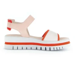 Sandale met plateauzool multicolour