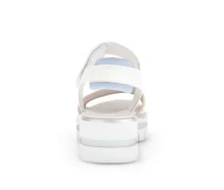 Sandale met plateauzool multicolour