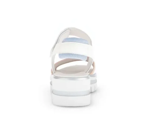 Sandale met plateauzool multicolour