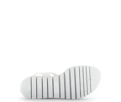 Sandale met plateauzool multicolour