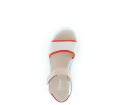 Sandale met plateauzool multicolour