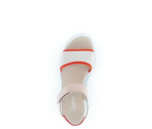 Sandale met plateauzool multicolour