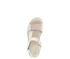 Sandale met plateauzool multicolour