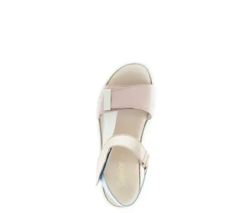 Sandale met plateauzool multicolour
