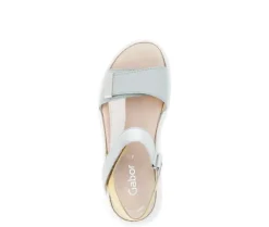 Sandale met plateauzool multicolour