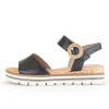 Sandaleno met sleehak zwart