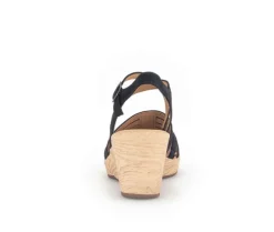 Sandaleno met sleehak zwart
