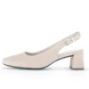 Sling-back beige