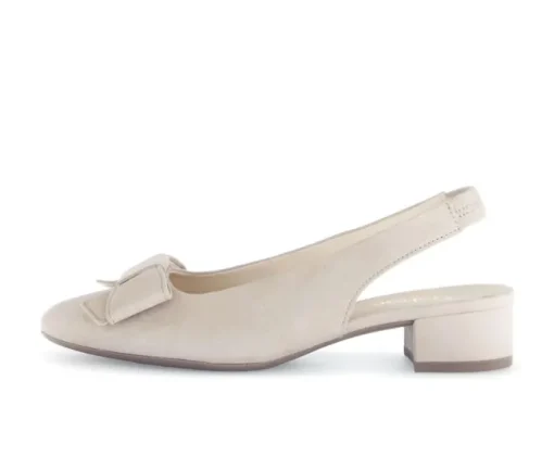 Sling-back beige