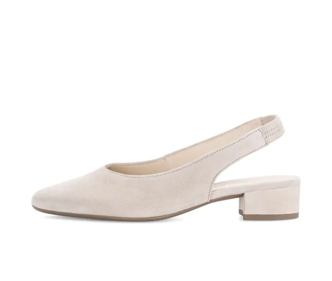 Sling-back beige