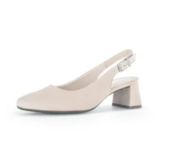Sling-back beige