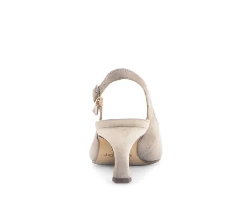 Sling-back beige