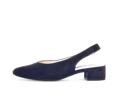 Sling-back blauw