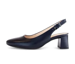 Sling-back blauw