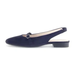 Sling-back blauw